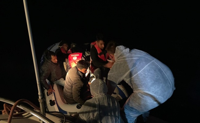 38 göçmen kurtarıldı