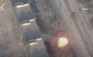 Ukrayna, Rus tanklarını vurdu