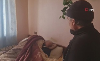 Bucha’da evi taranan sivil yatağında can verdi