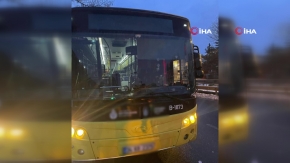 İETT otobüsüne silahlı saldırı