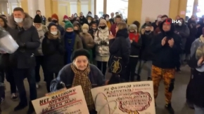 Rusya’da savaş karşıtı gösteriler